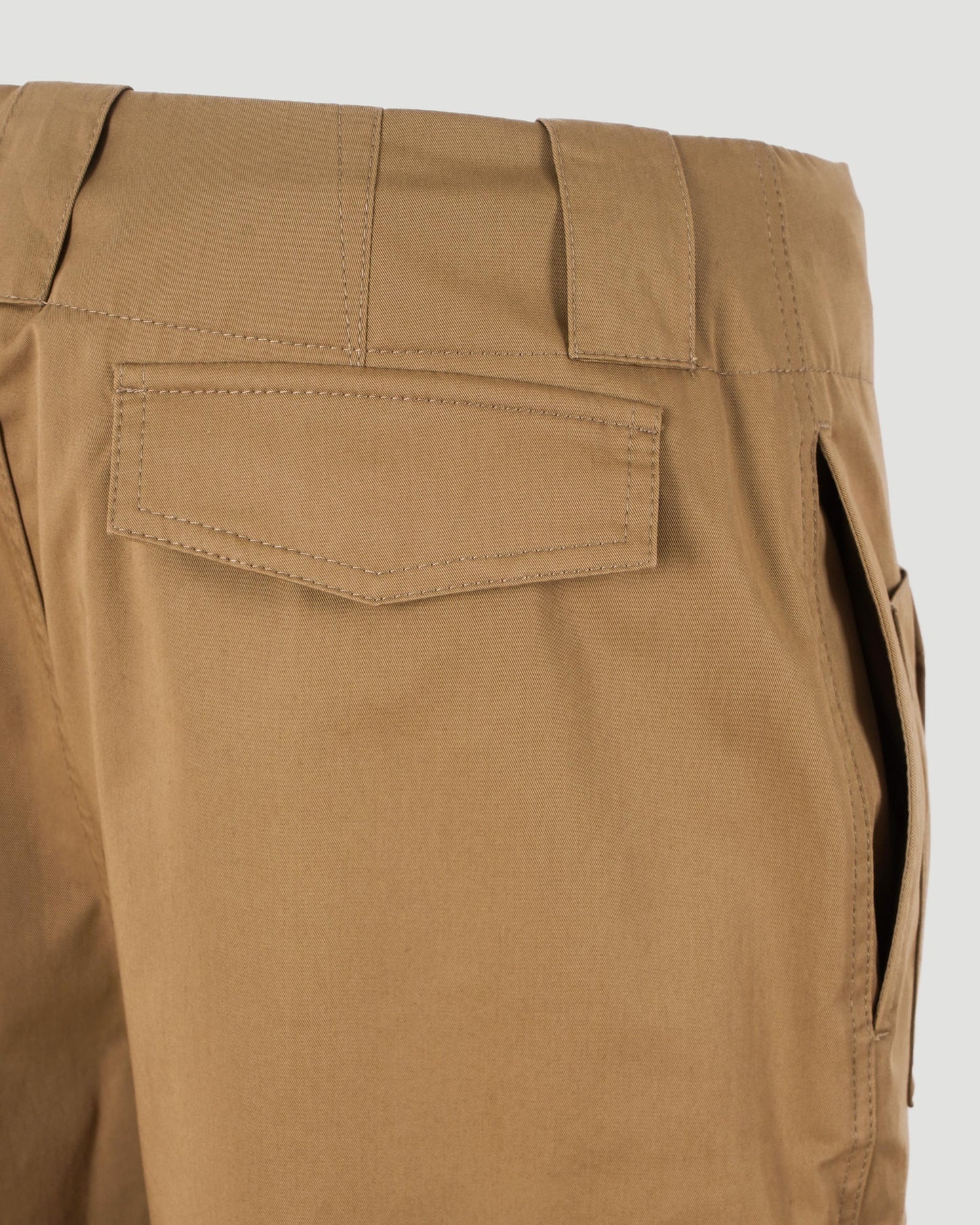 CARGO PANTS IN CAMEL