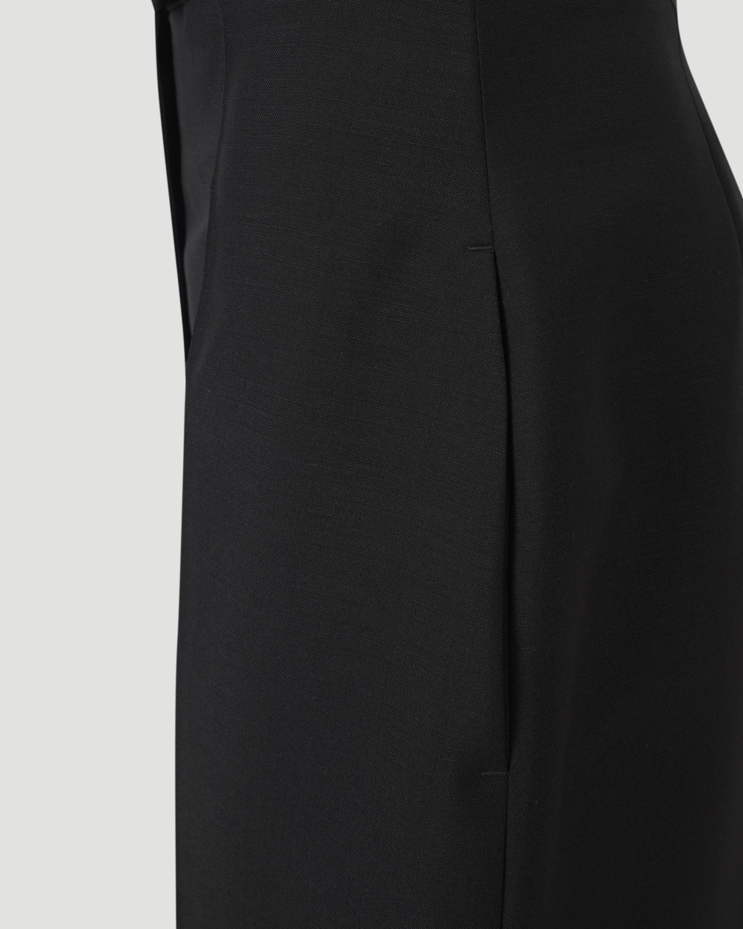 Wool Trousers in Black