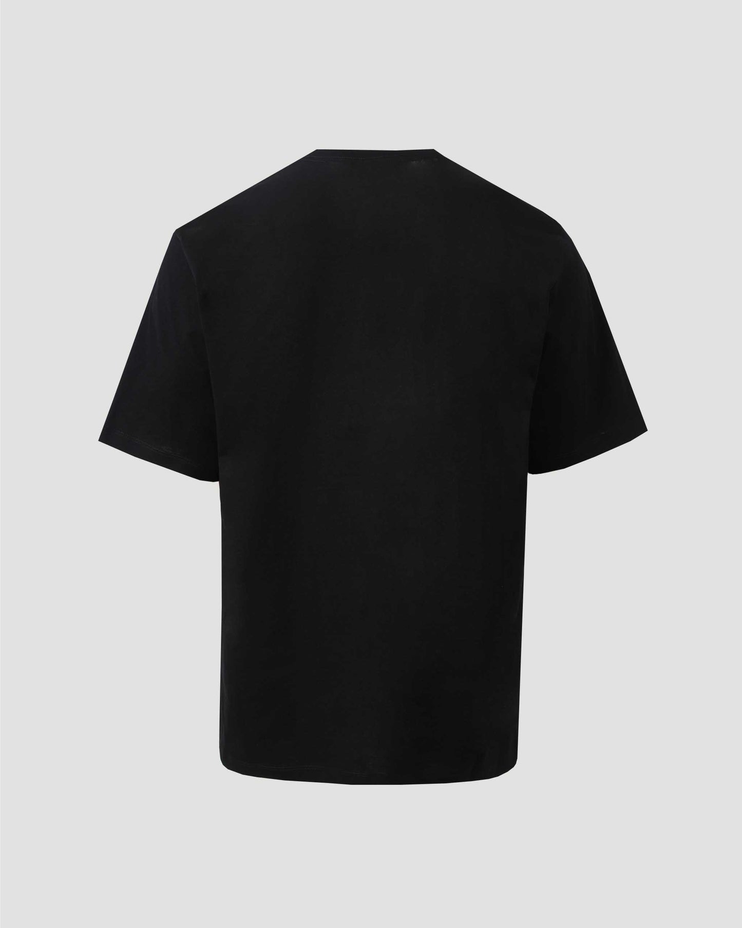Cotton T-shirt in Black