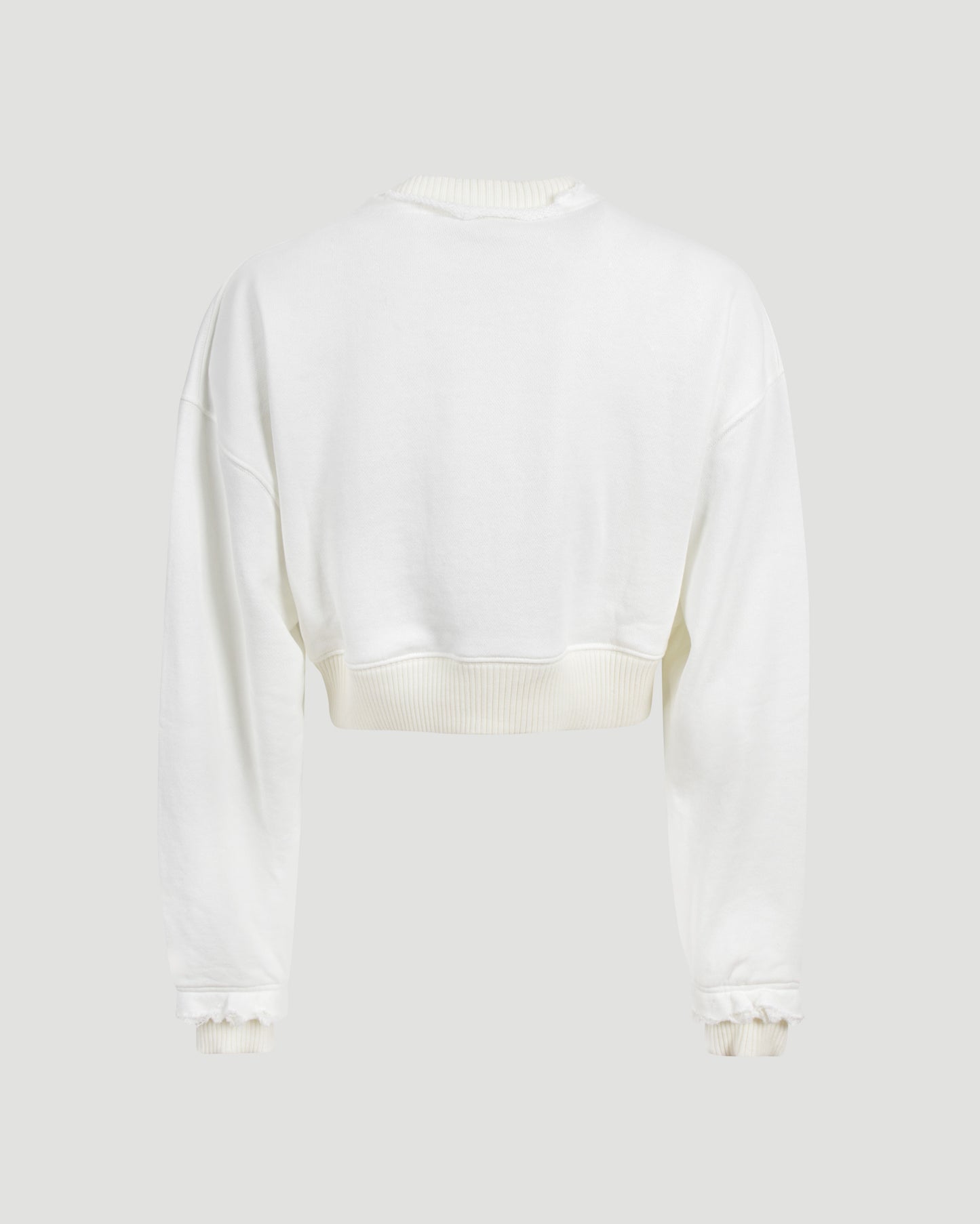 Cotton Hoodie in White