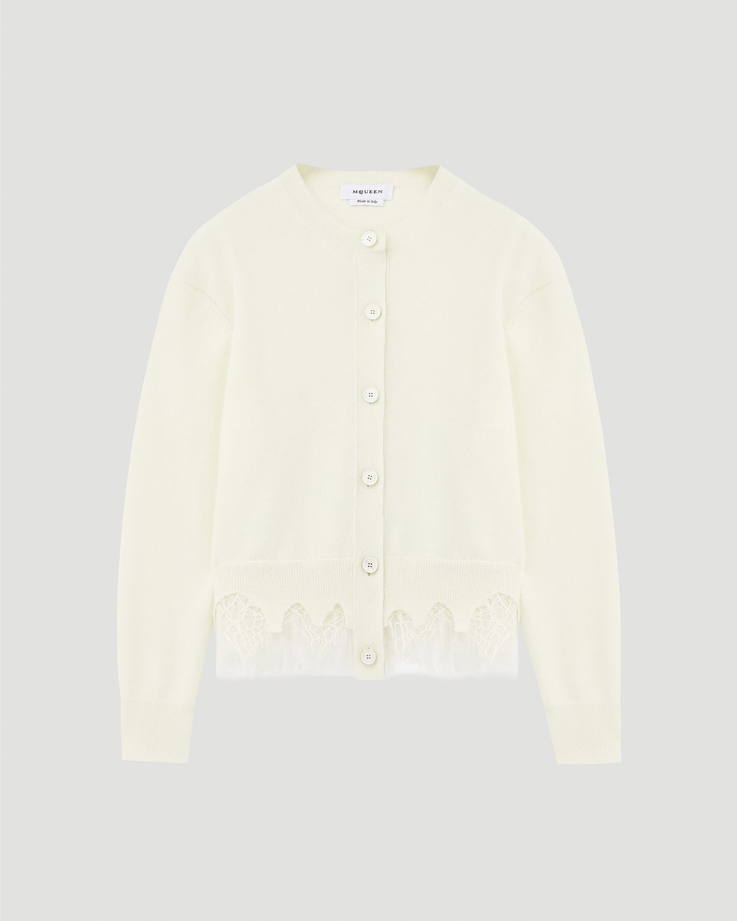 Spider Web Lace Cardigan in Ivory