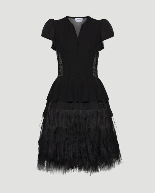 Silk Dress in Black