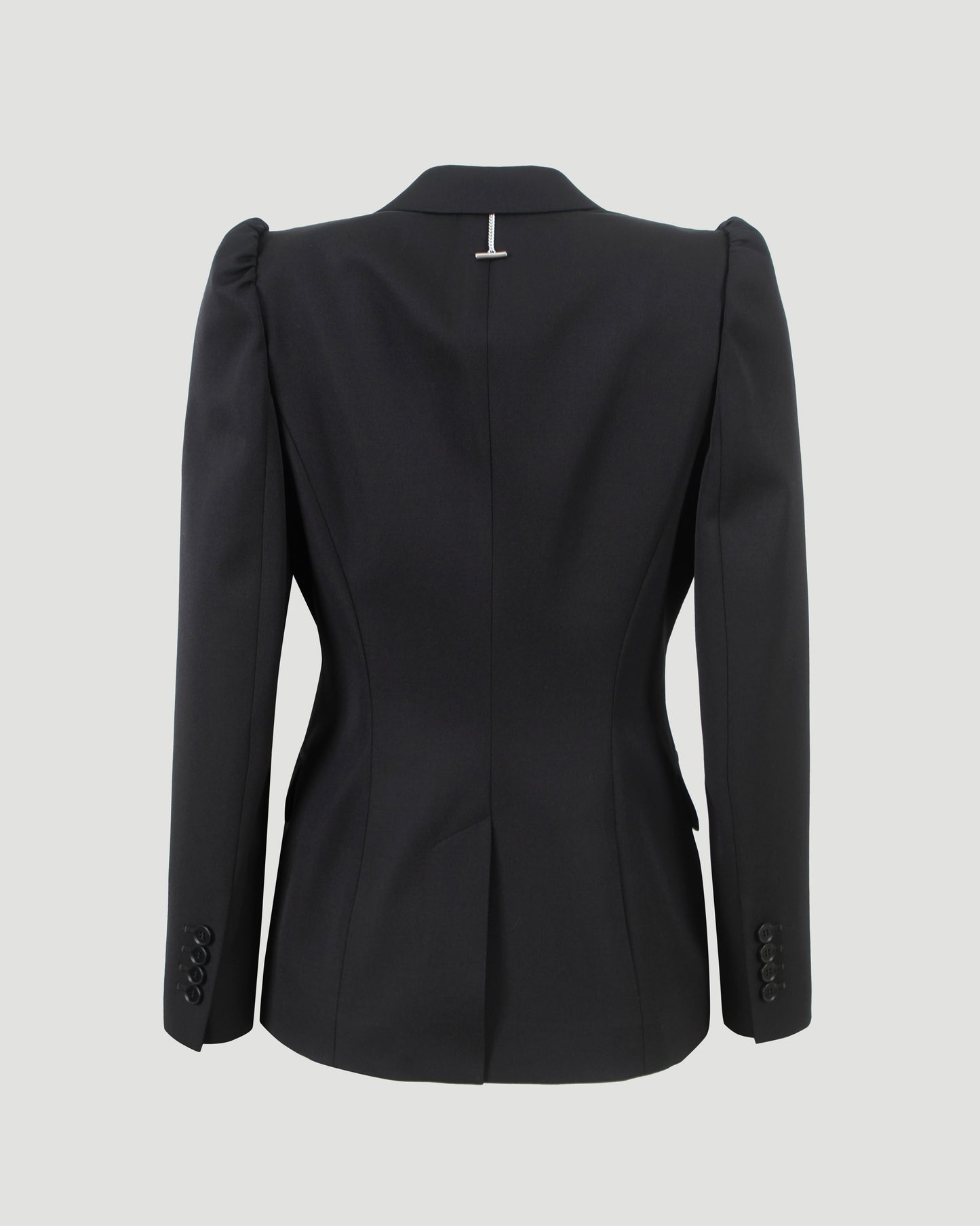 Single-Breasted Jacket in Black