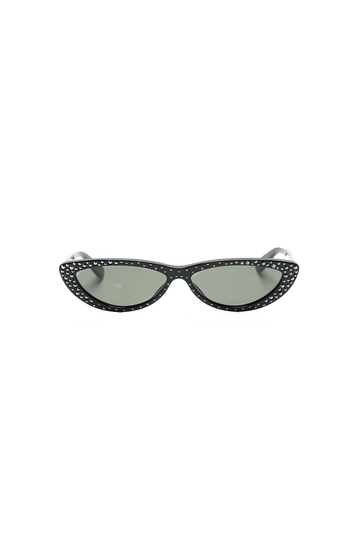 Crystal-Embellished Cat-Eye Sunglasses