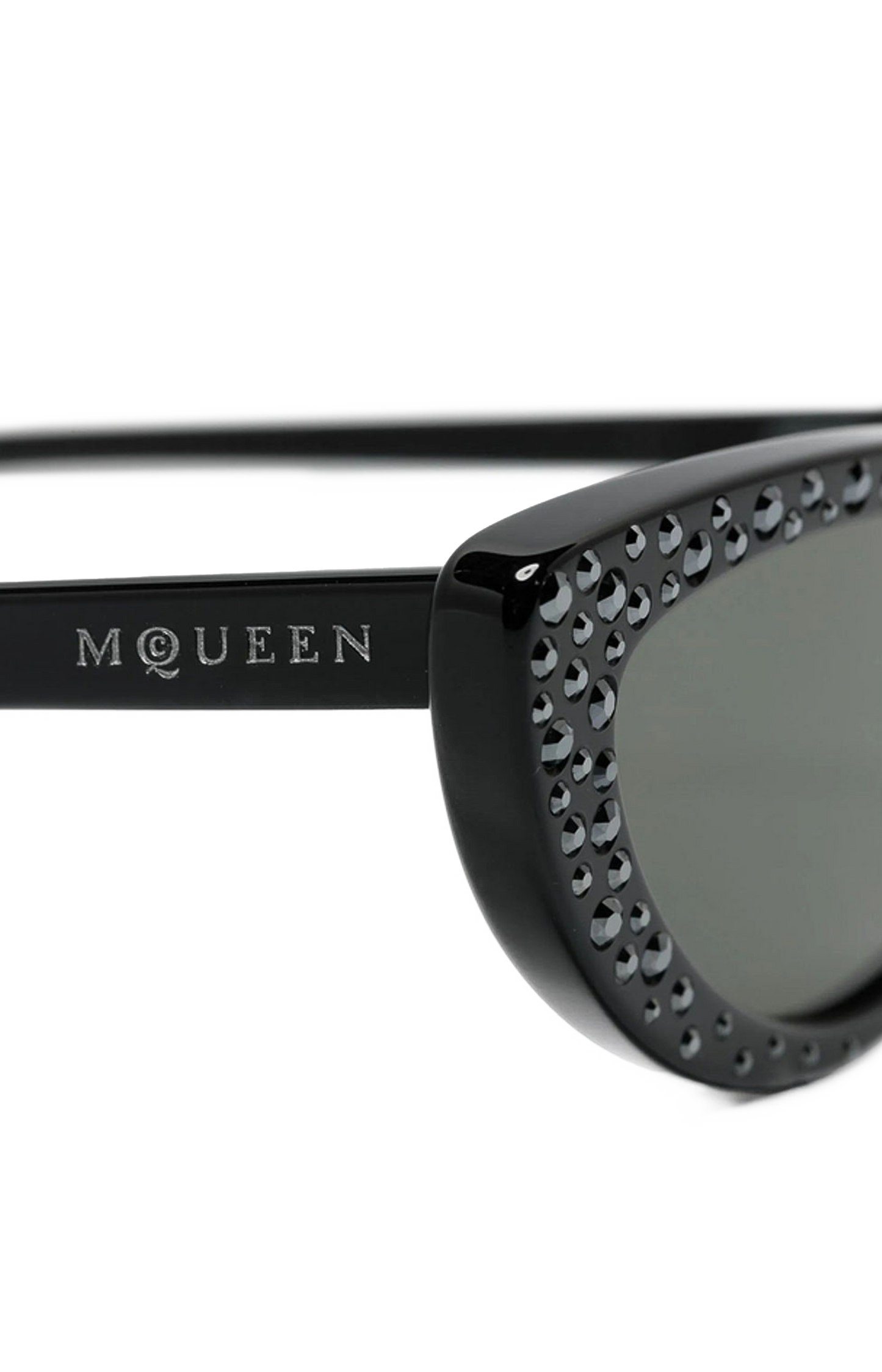 Crystal-Embellished Cat-Eye Sunglasses