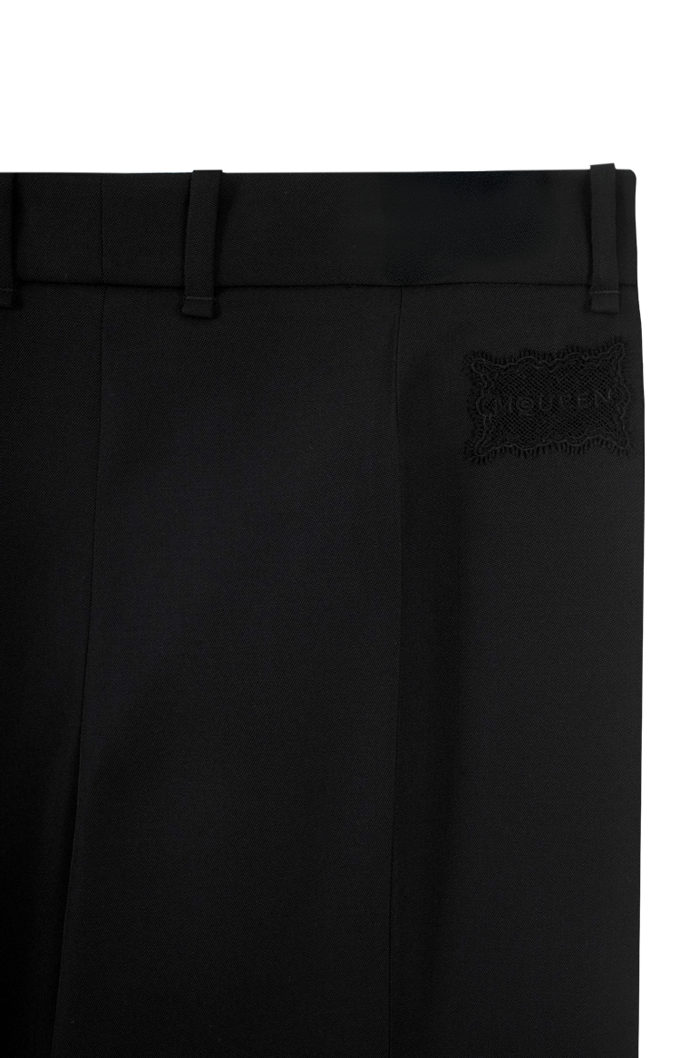 Tailored Capri Trousers in Black $ 1,290