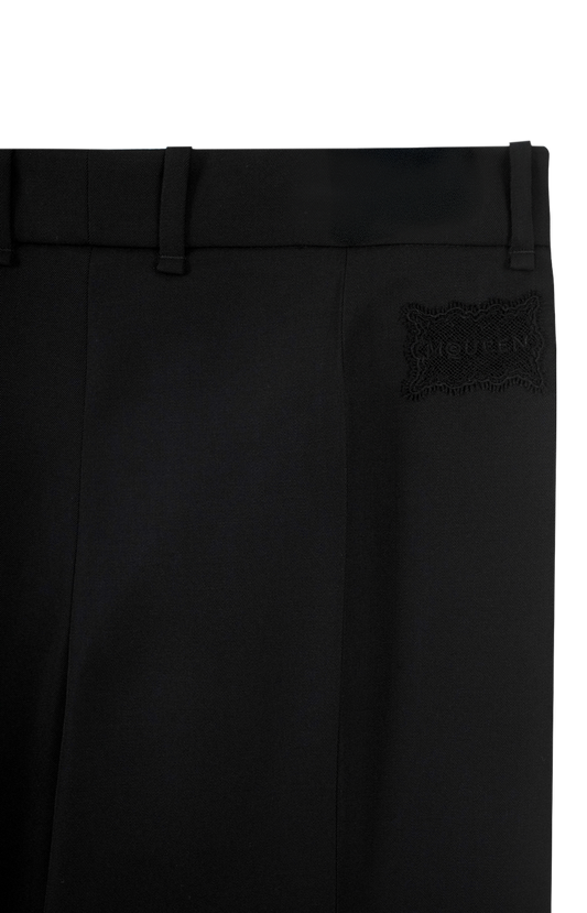 Tailored Capri Trousers in Black $ 1,290