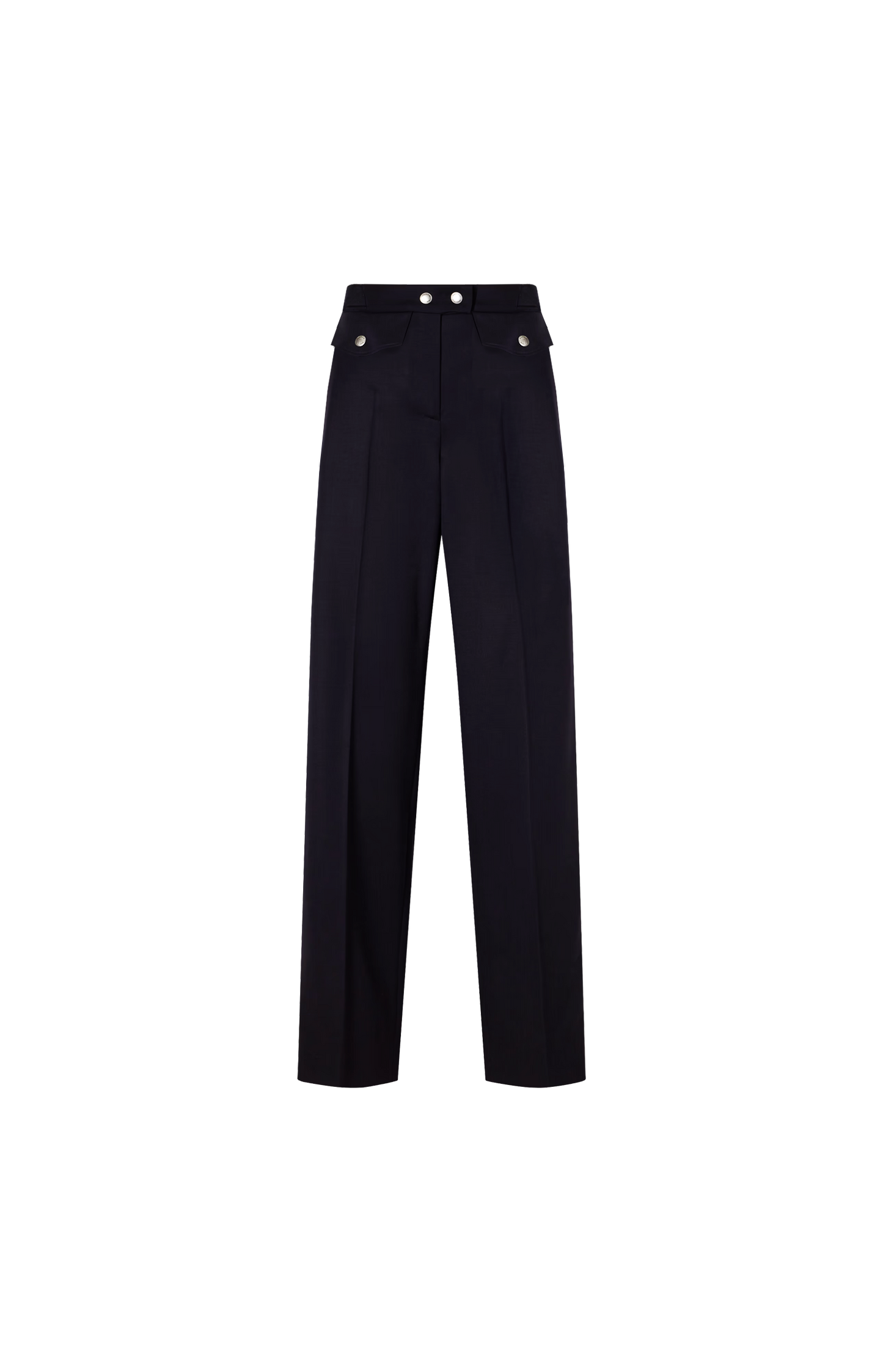 Navy Wool Pants
