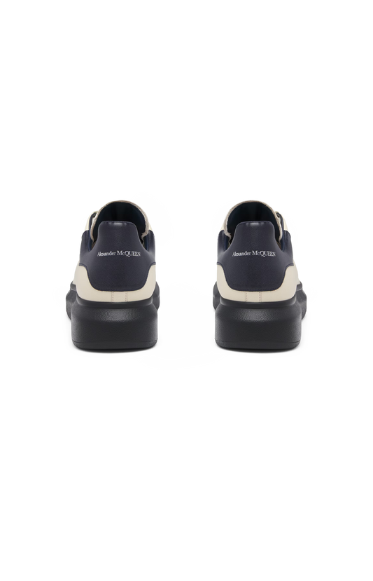 Men's Oversized Sneaker in Cream/Dark Blue