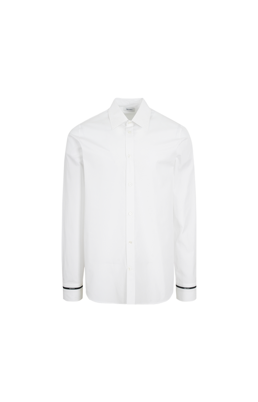 Poplin Cotton Shirt in White