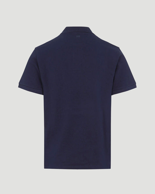 Polo Shirt in Night Blue