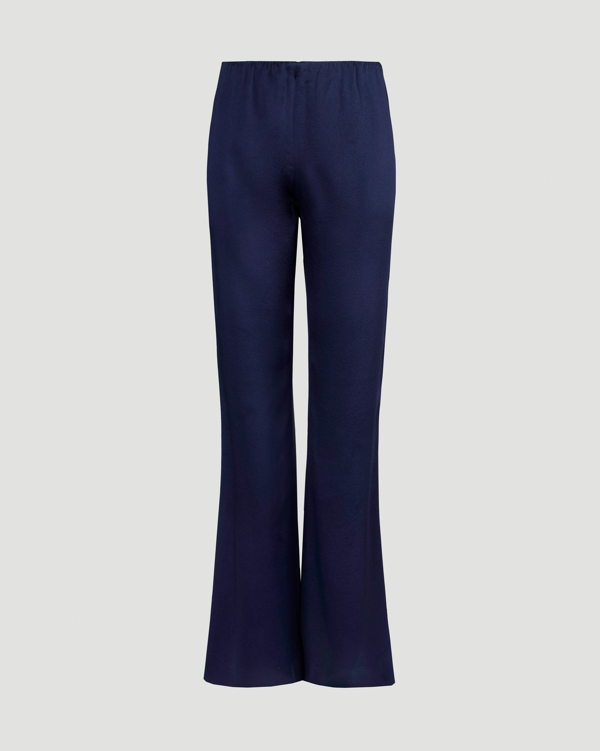 Ami Paris FLARE FIT TROUSERS IN BLUE — front view