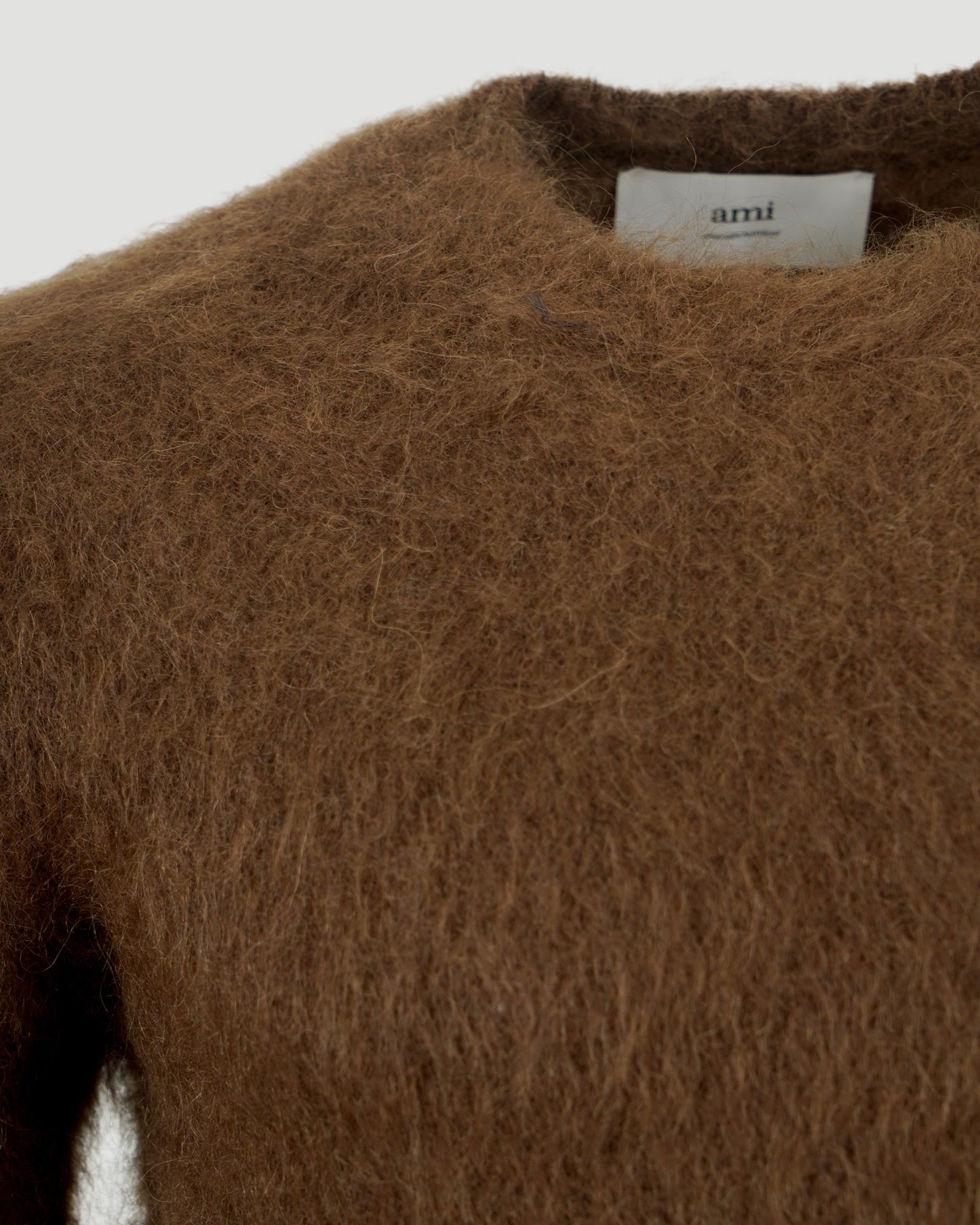 Alpaca Mohair Brushed Sweater