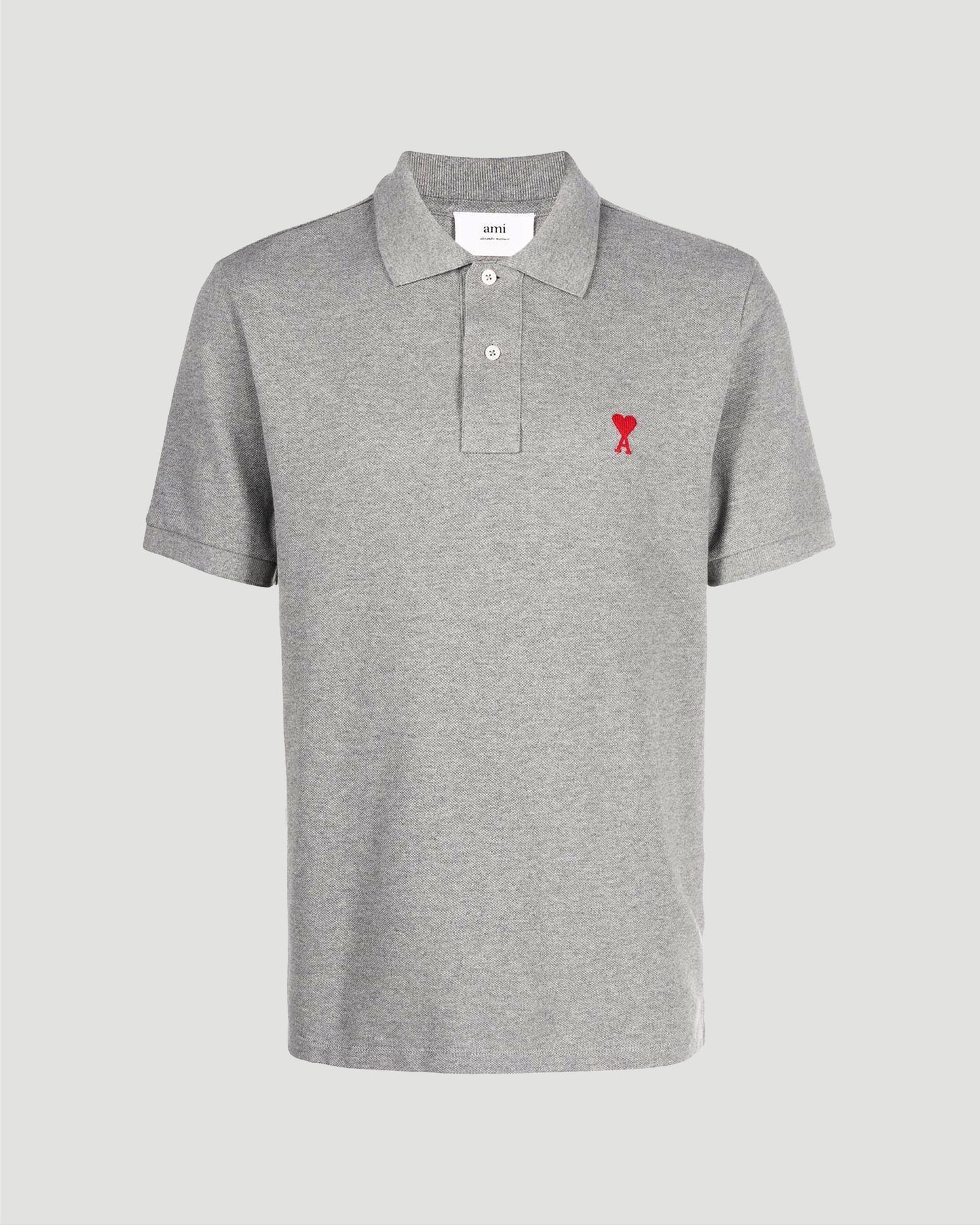 AMI DE COEUR POLO SHIRT IN GREY
