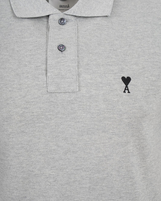 Ami de Coeur Polo Shirt in Ash Grey