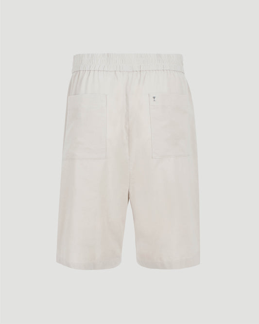 BERMUDA SHORTS IN LIGHT BEIGE