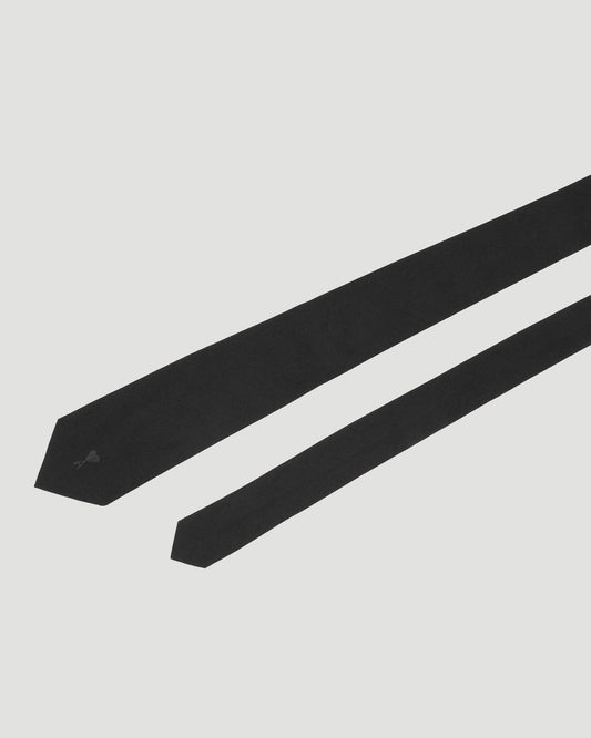 Silk Ami De Coeur Tie in Anthracite