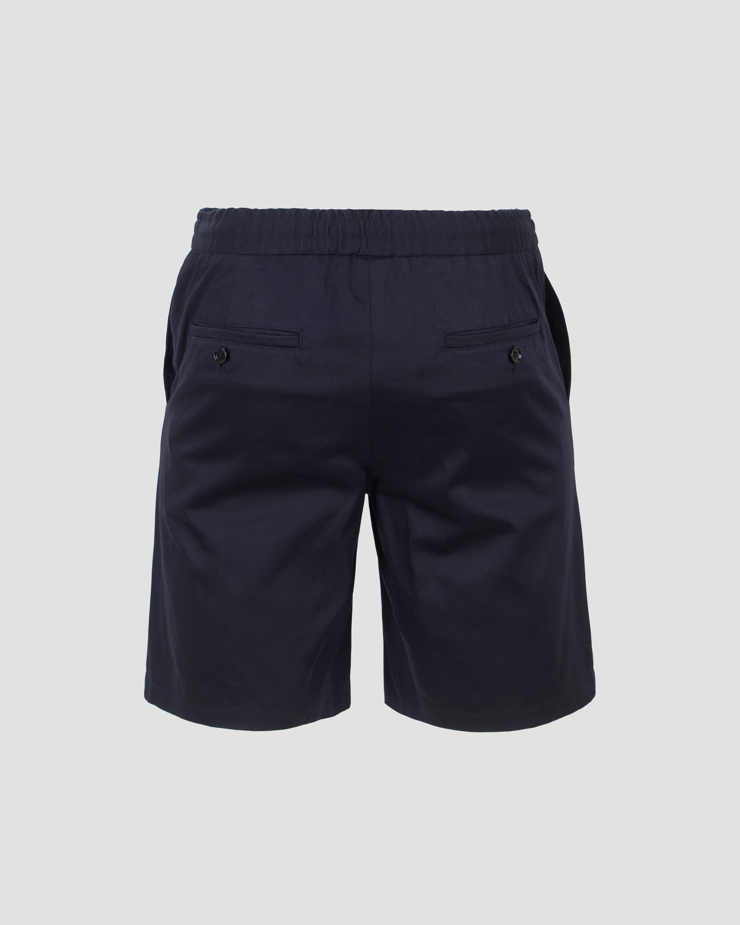 Cotton Shorts in Navy