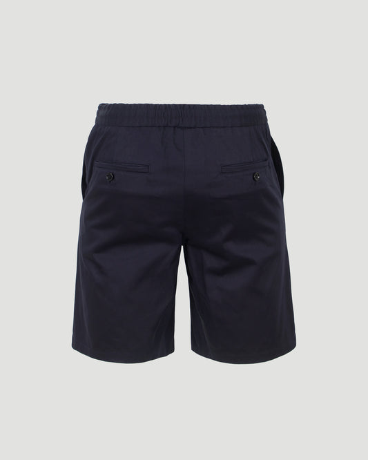 Cotton Shorts in Navy