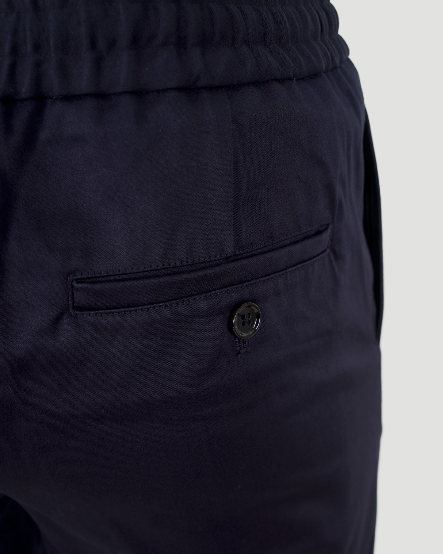 Cotton Shorts in Navy