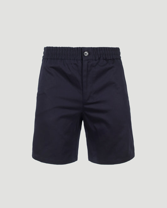 Cotton Shorts in Navy