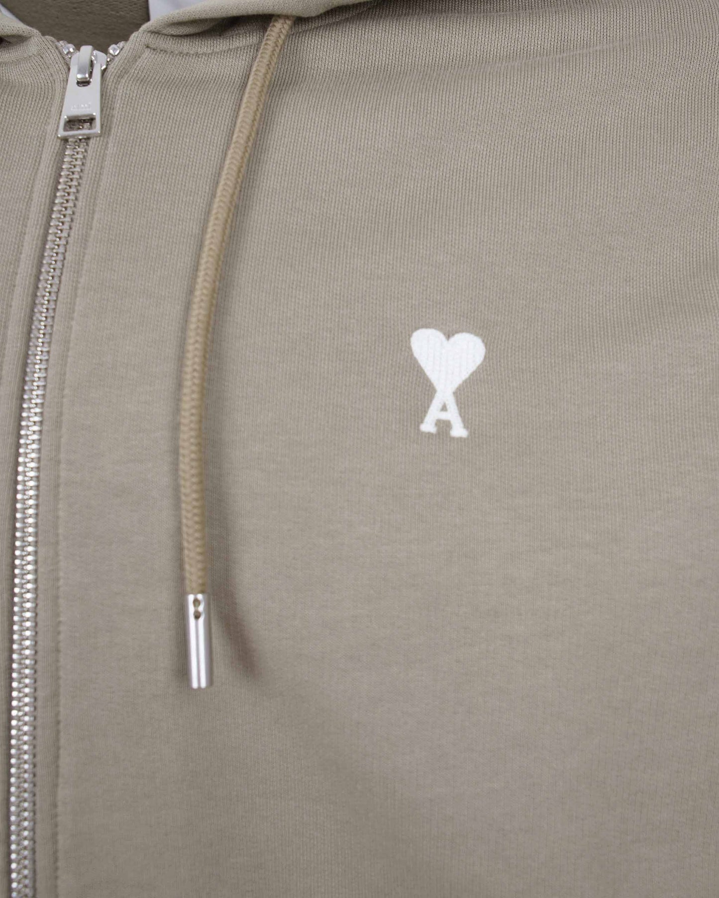 Zipped Hoodie in Laurel