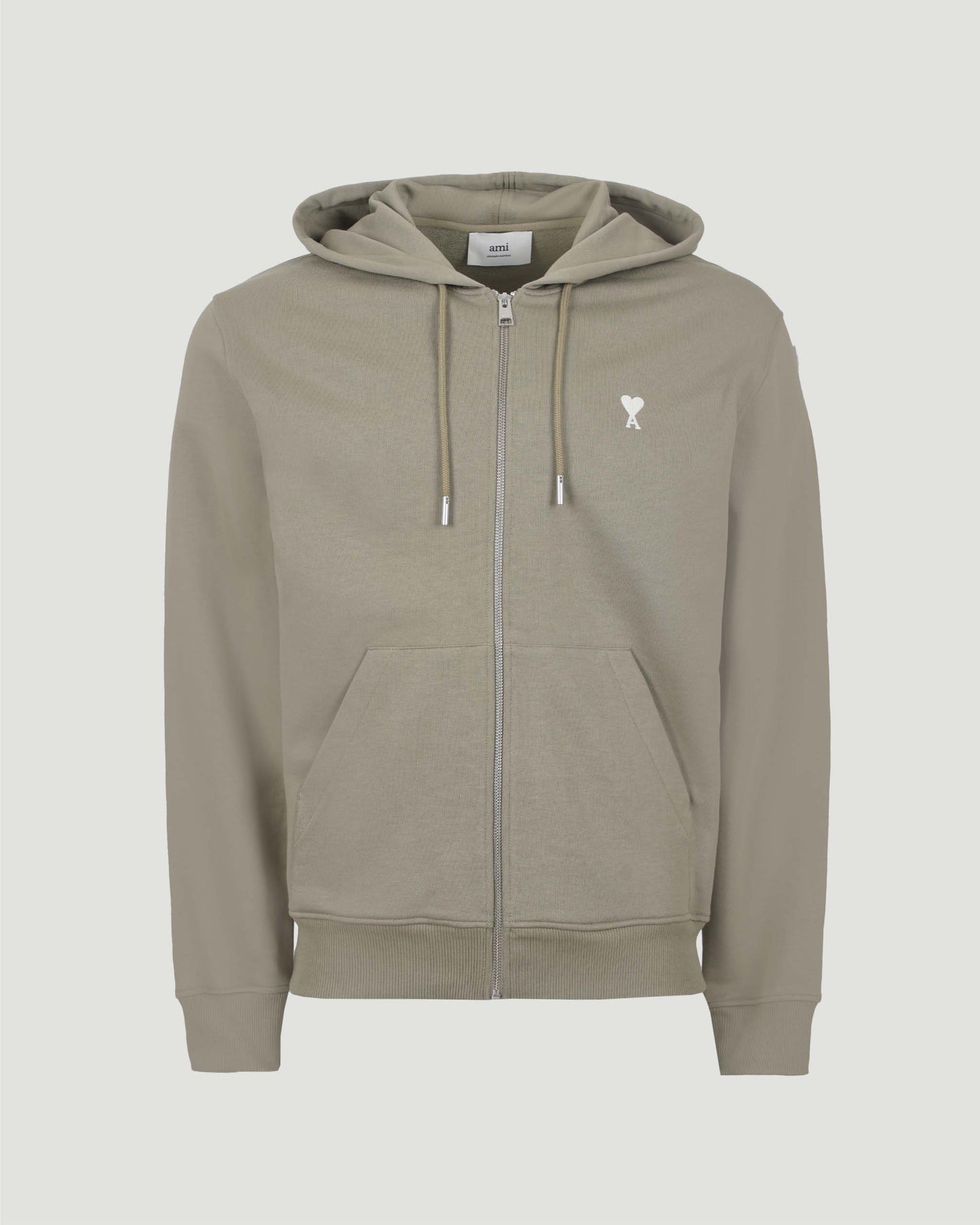 Zipped Hoodie in Laurel