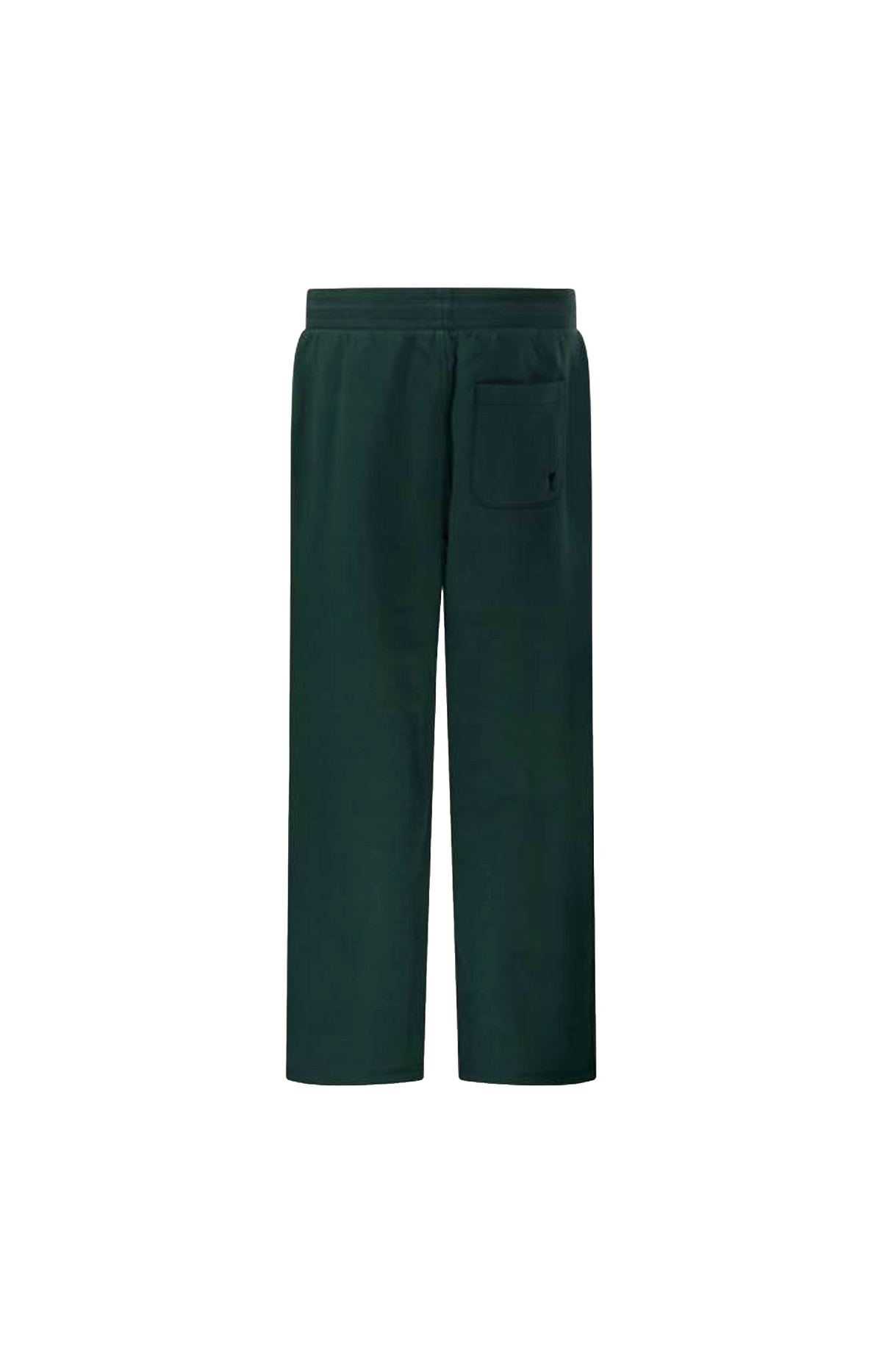 Ami Paris Track Pants with Ami de Coeur in Bottle Green — product photo 2