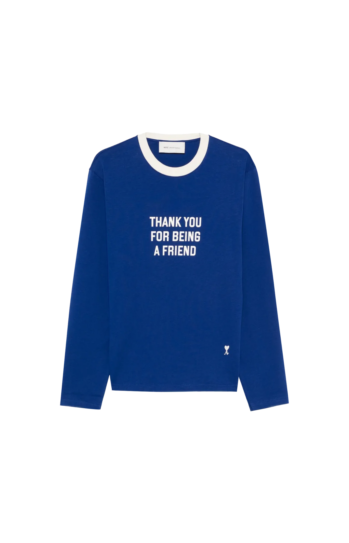Thank You for Being a Friend Long-Sleeve T-Shirt in Blue