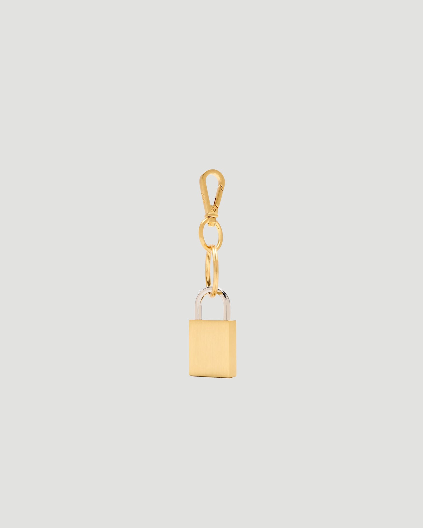 Gold Ami de Coeur Padlock Keyring