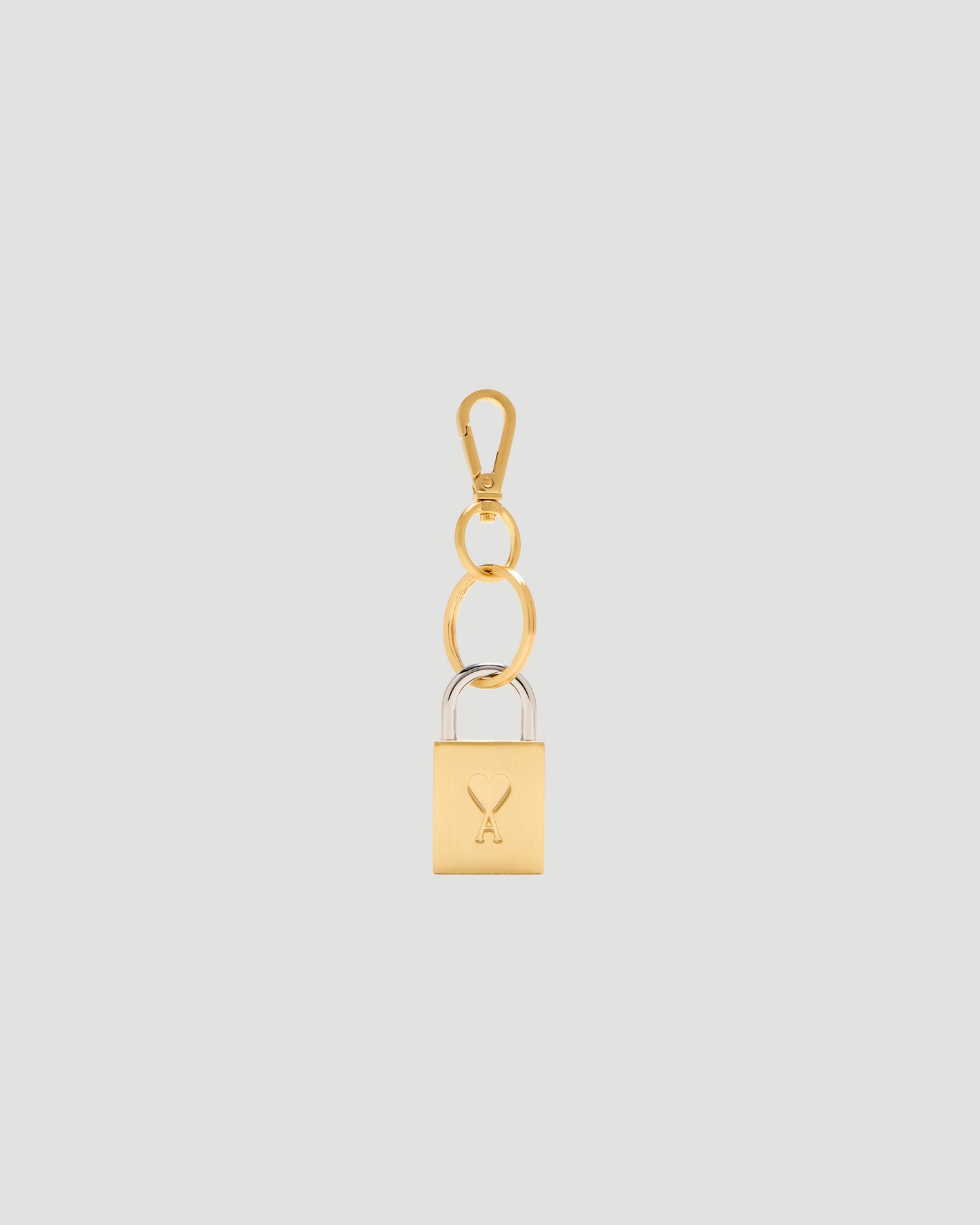 Gold Ami de Coeur Padlock Keyring