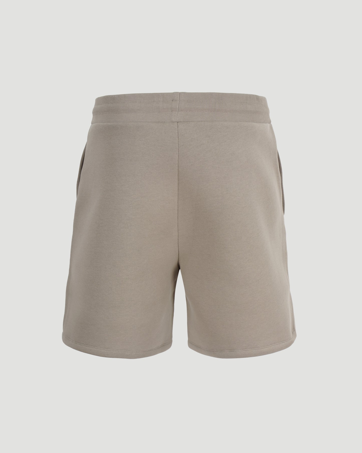Cotton shorts in light taupe