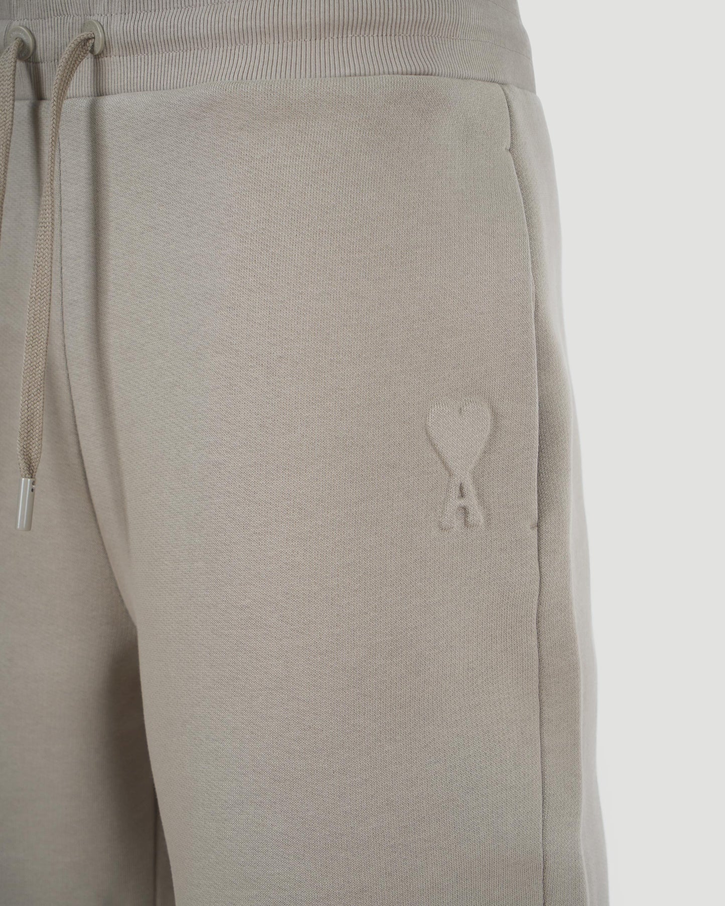 Cotton shorts in light taupe