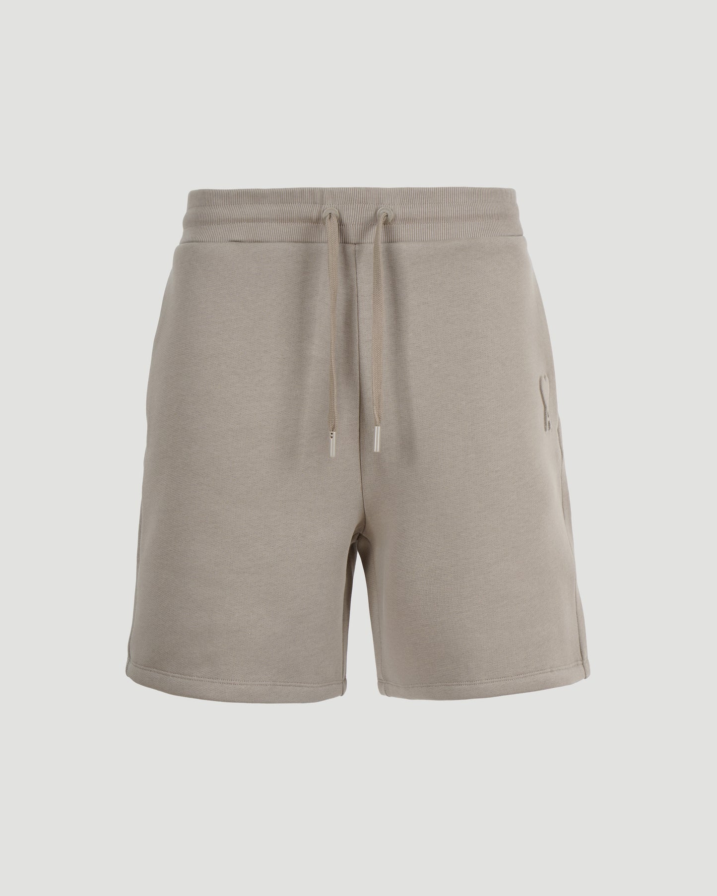 Cotton shorts in light taupe