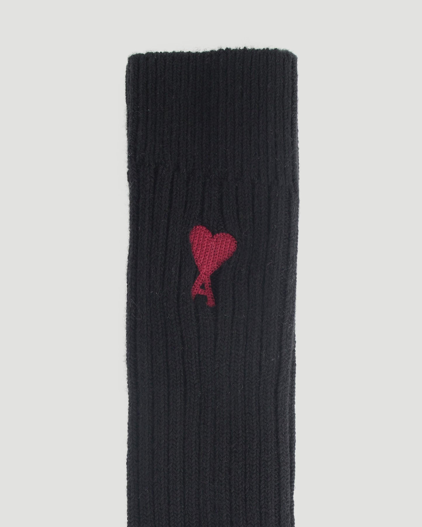 Ami Paris 3 PACK SOCKS AMI DE COEUR IN BLACK — product photo 3