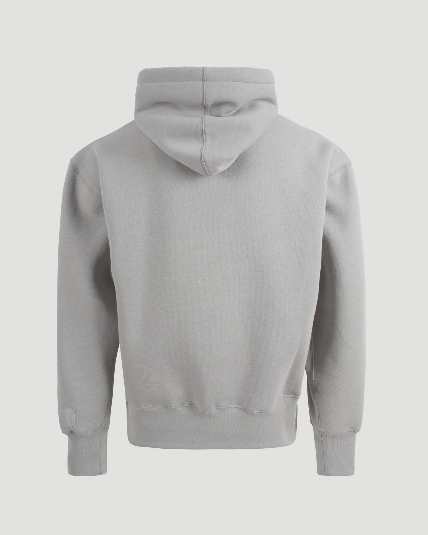 GREY HOODIE WITH LOGO