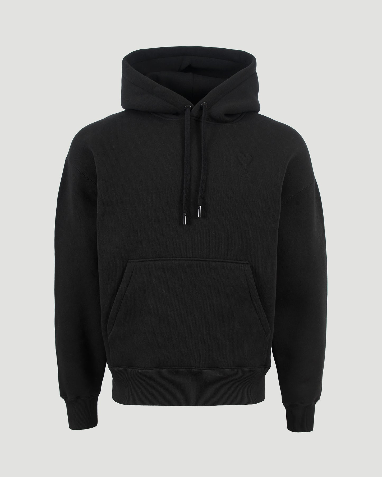 Boxy Fit Hoodie in Black