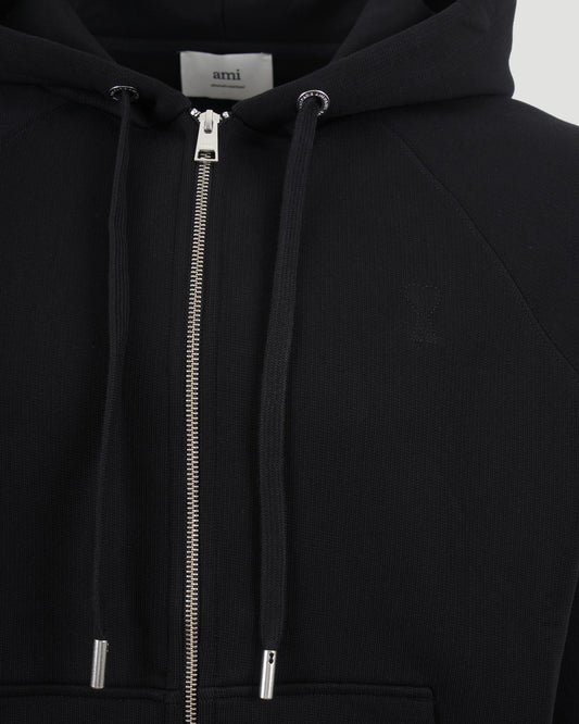 Ami de Coeur Hoodie in Black