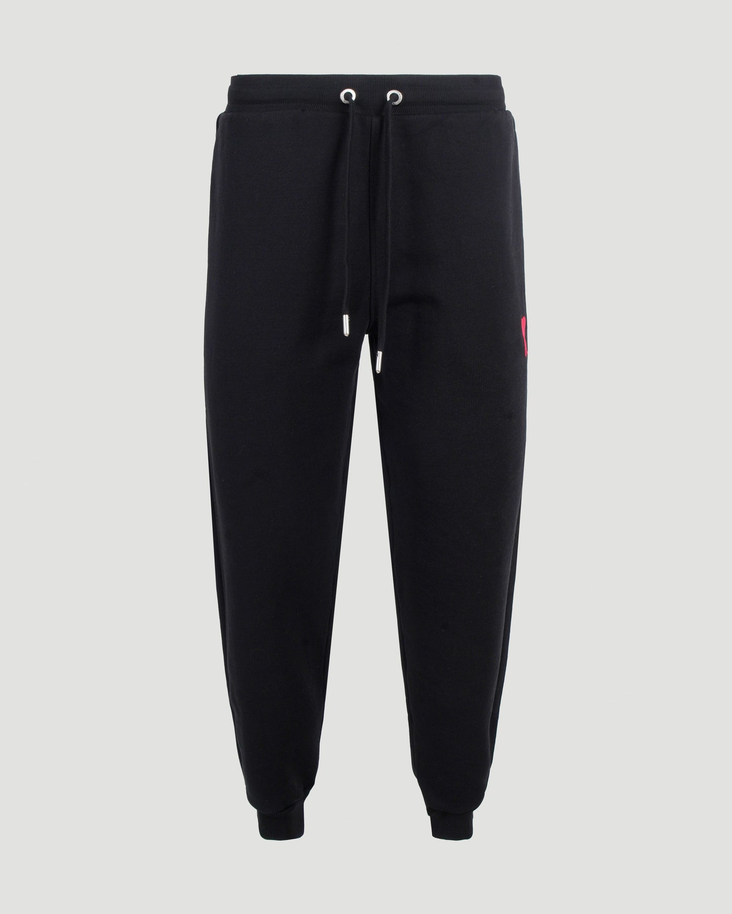 COTTON SPORTY TROUSERS IN BLACK