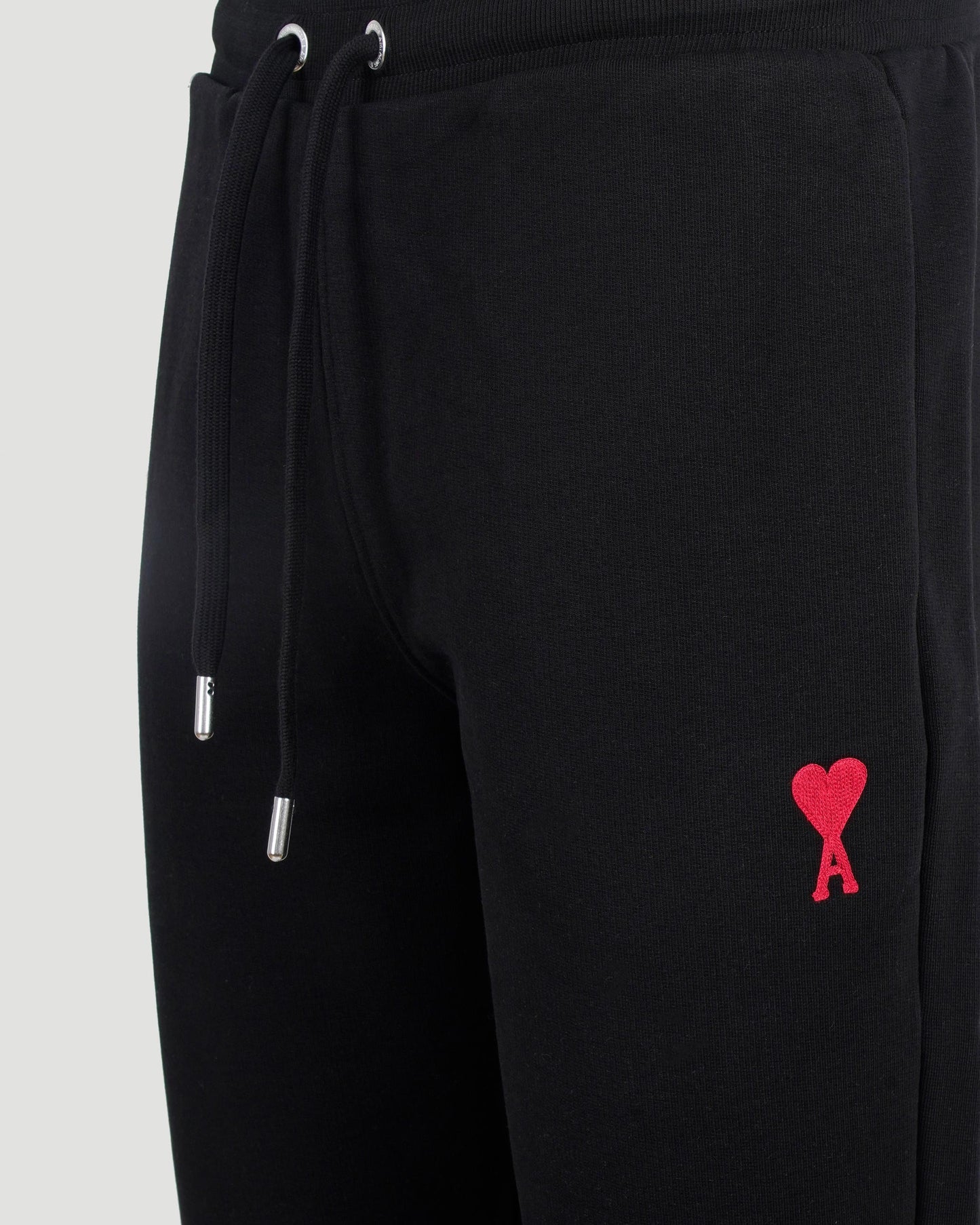 COTTON SPORTY TROUSERS IN BLACK