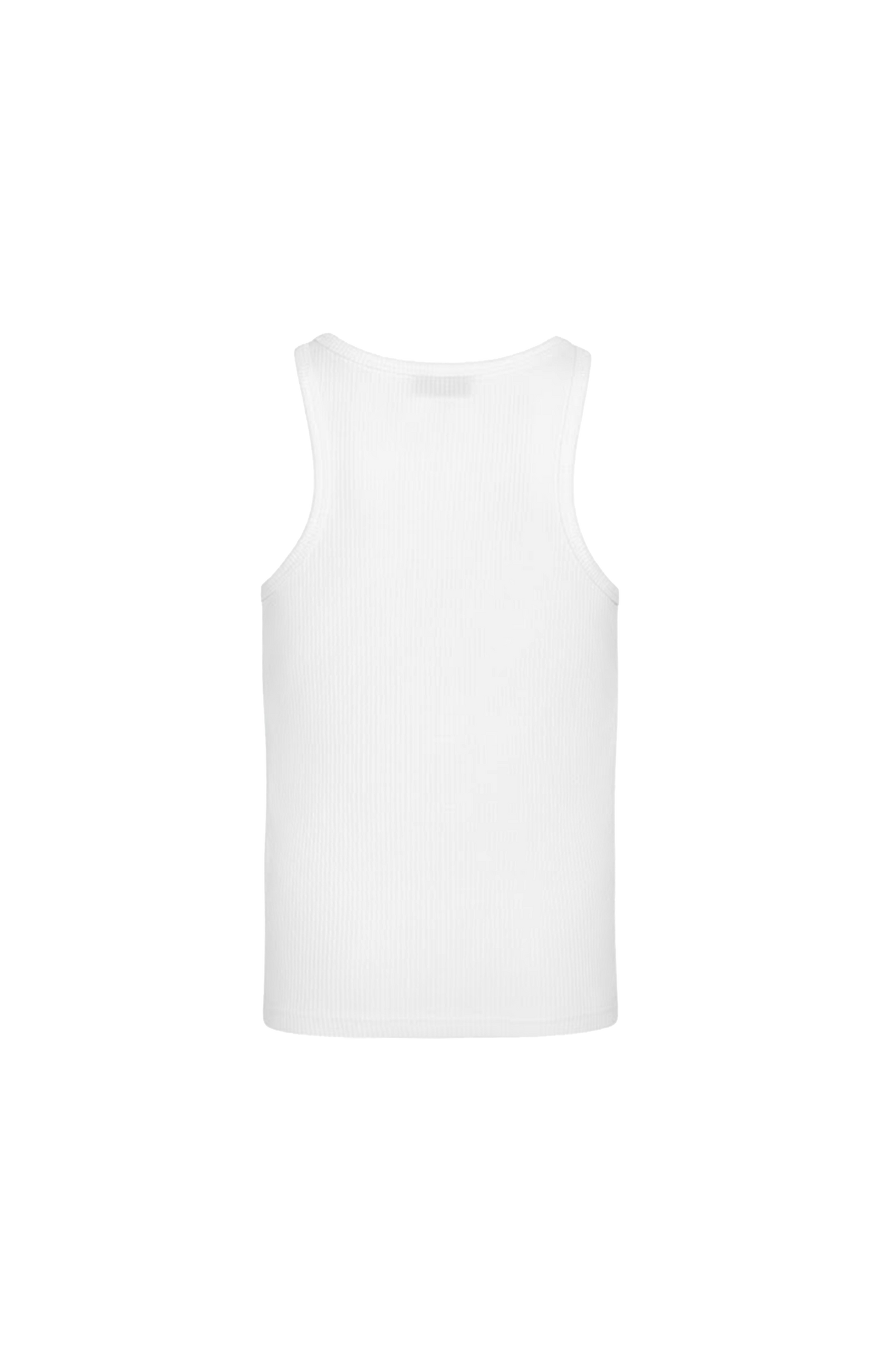 White Cotton Ami De Coeur Tanktop