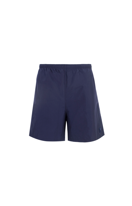 Long Plain Swim Shorts