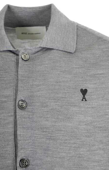 Cardigan in Merino Wool Knit