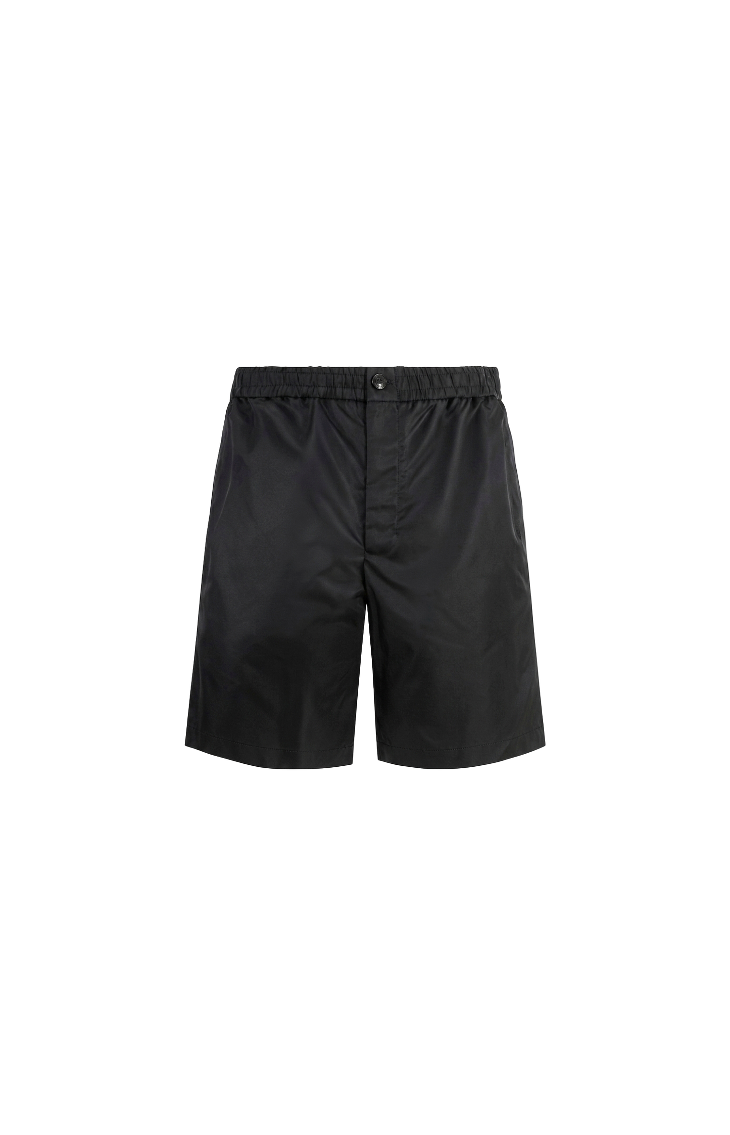 Black Nylon Elasticated Waist Ami De Coeur Stud Shorts