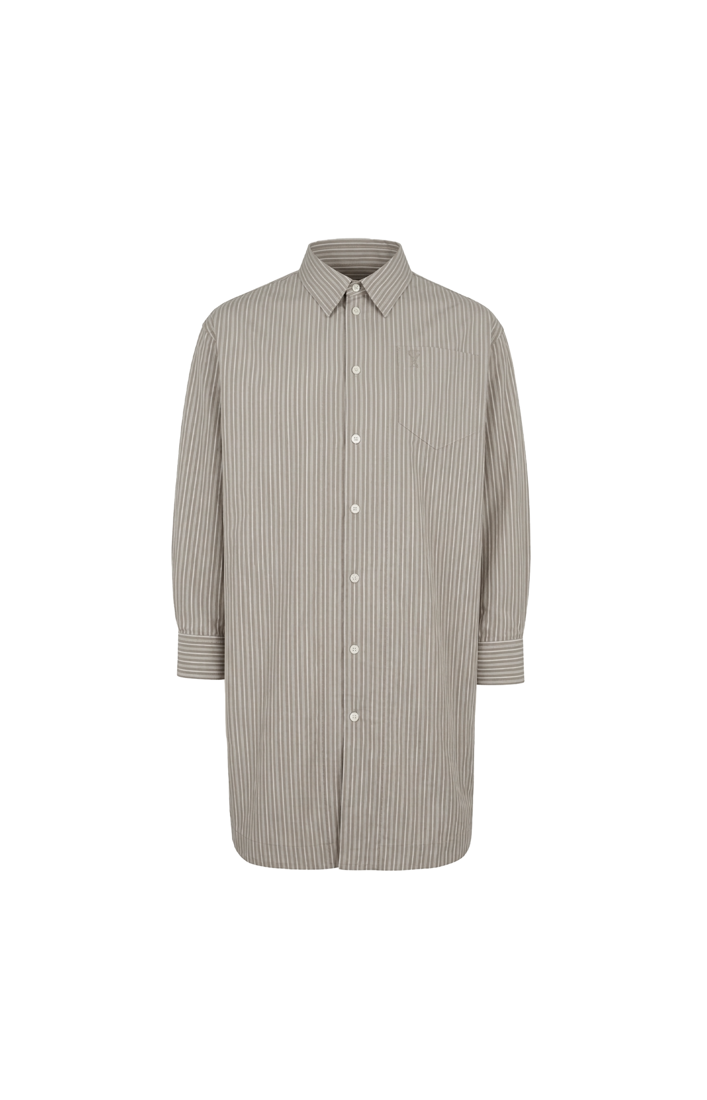 Cotton Ami De Coeur Wide Shirt Dress
