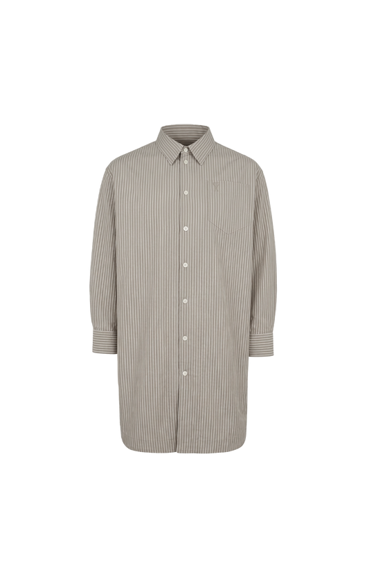 Cotton Ami De Coeur Wide Shirt Dress