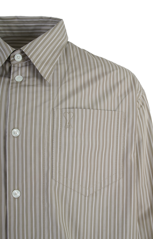 Cotton Ami De Coeur Wide Shirt Dress