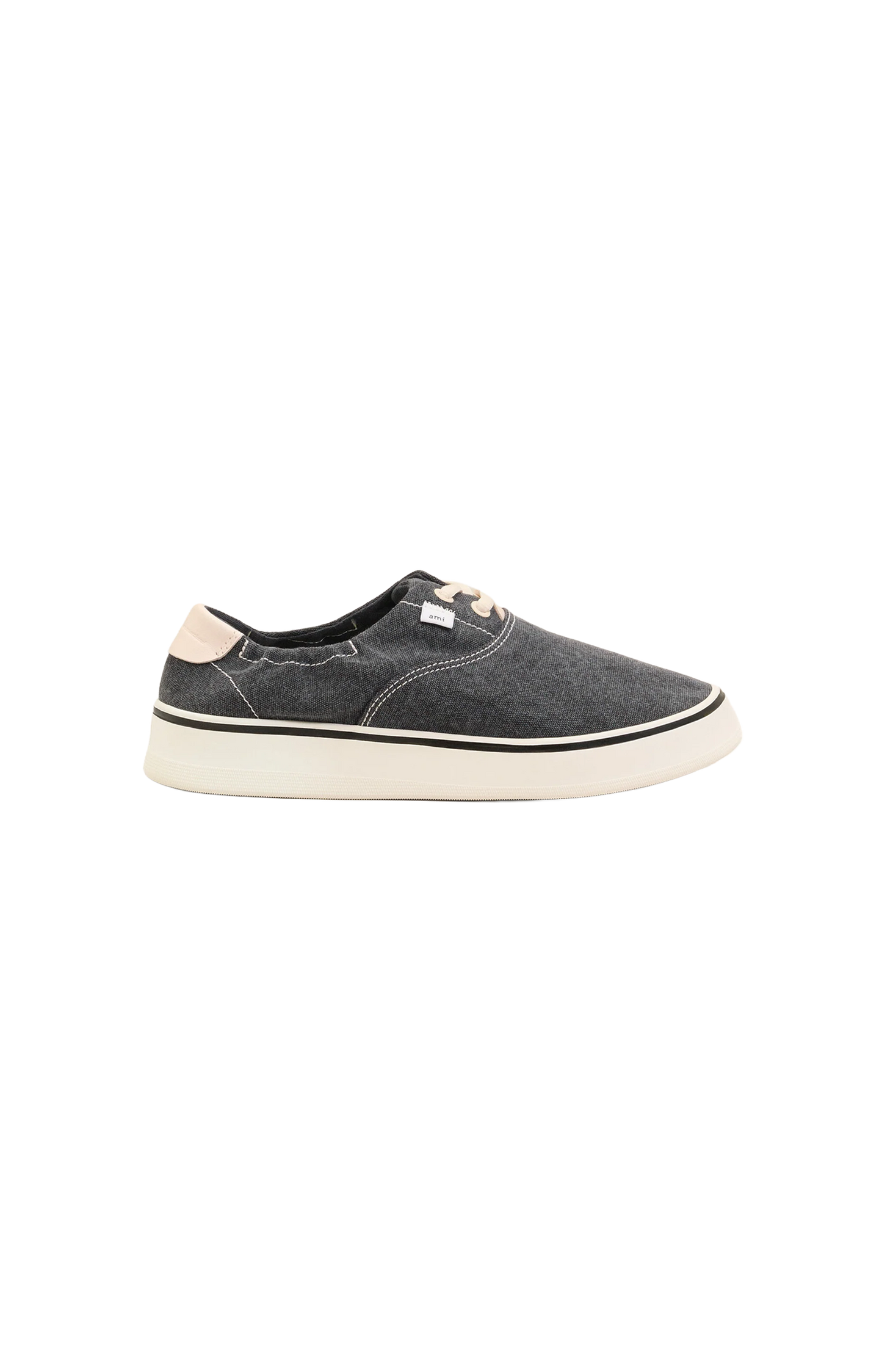 Blue Cotton Tennis Sneakers