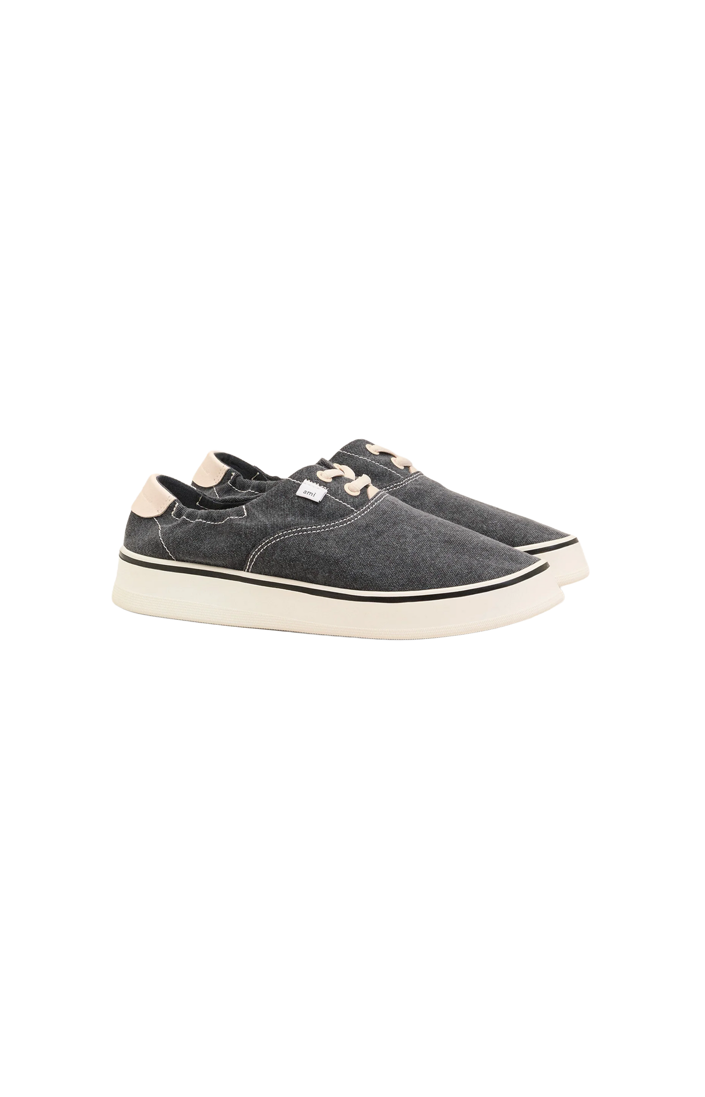 Blue Cotton Tennis Sneakers