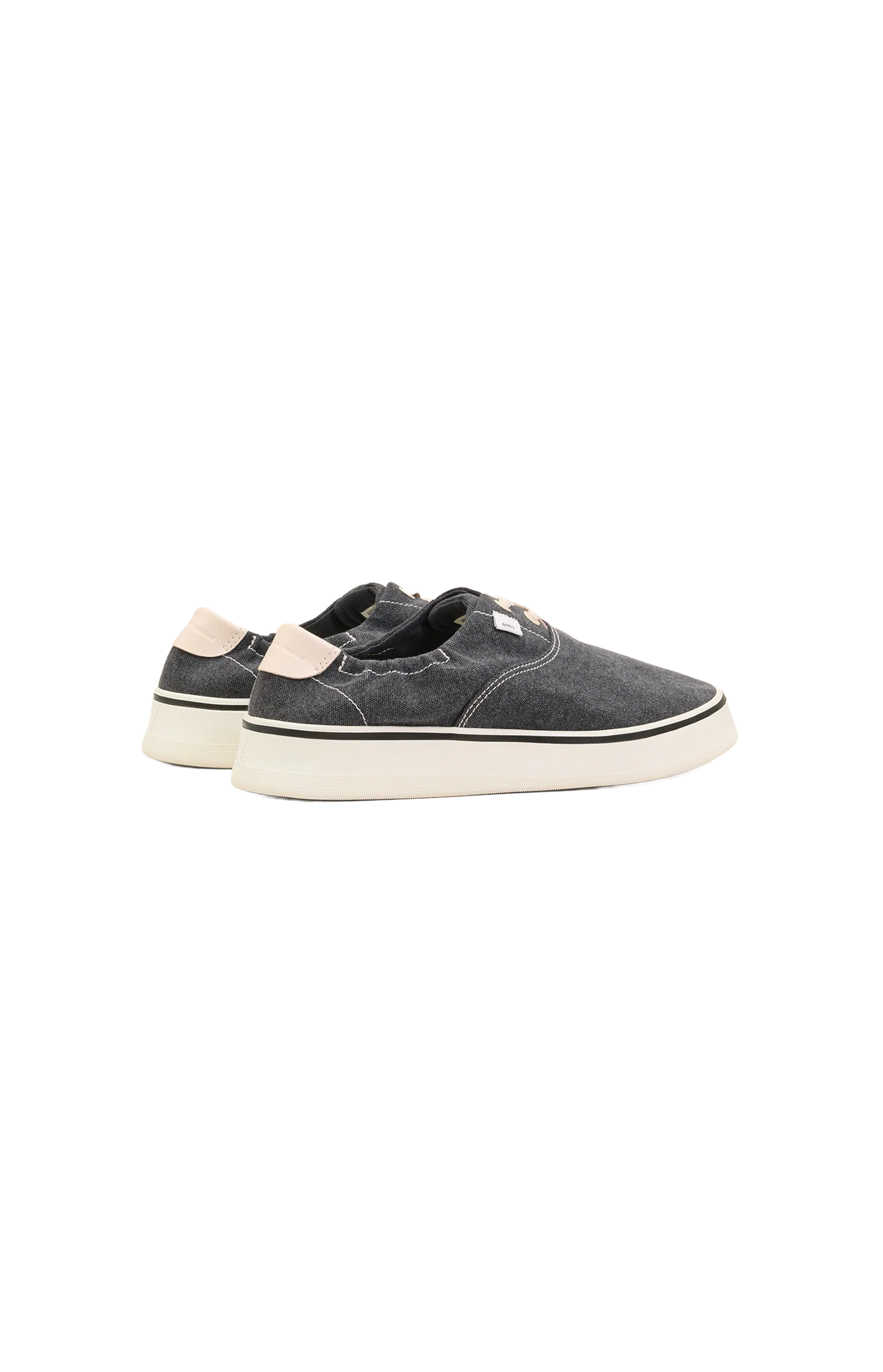 Blue Cotton Tennis Sneakers